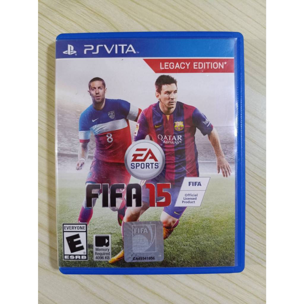 (มือ2) PSV PS​ ​vita​ -​ FIFA 15 (Z.all)