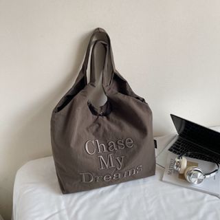 RRR กระเป๋าผ้าปัก สไตล์ชิล แมตช์ง่าย