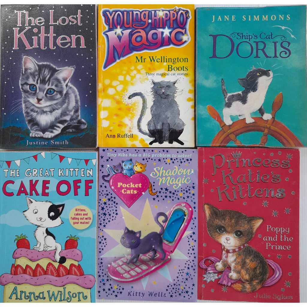 c76 Fiction kitty and cat หนังสือมือสอง ปกอ่อน