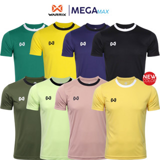 เสื้อกีฬา เสื้อเทรนนิ่ง WARRIX 252FBACL03 คอกลม แขนสั้น สีพื…