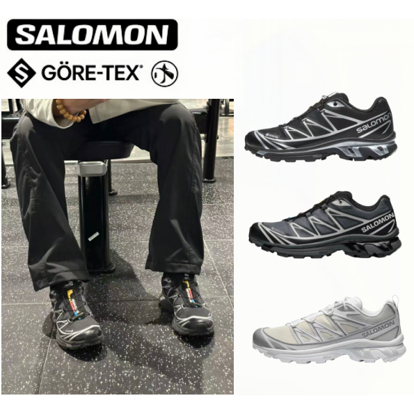 ของแท้ 100 % Salomon XT 6 รองเท้ากีฬารองเท้าวิ่งรองเท้าลำสำหรับผู้ชายและผู้หญิงสไตล์(ส่งฟรี)