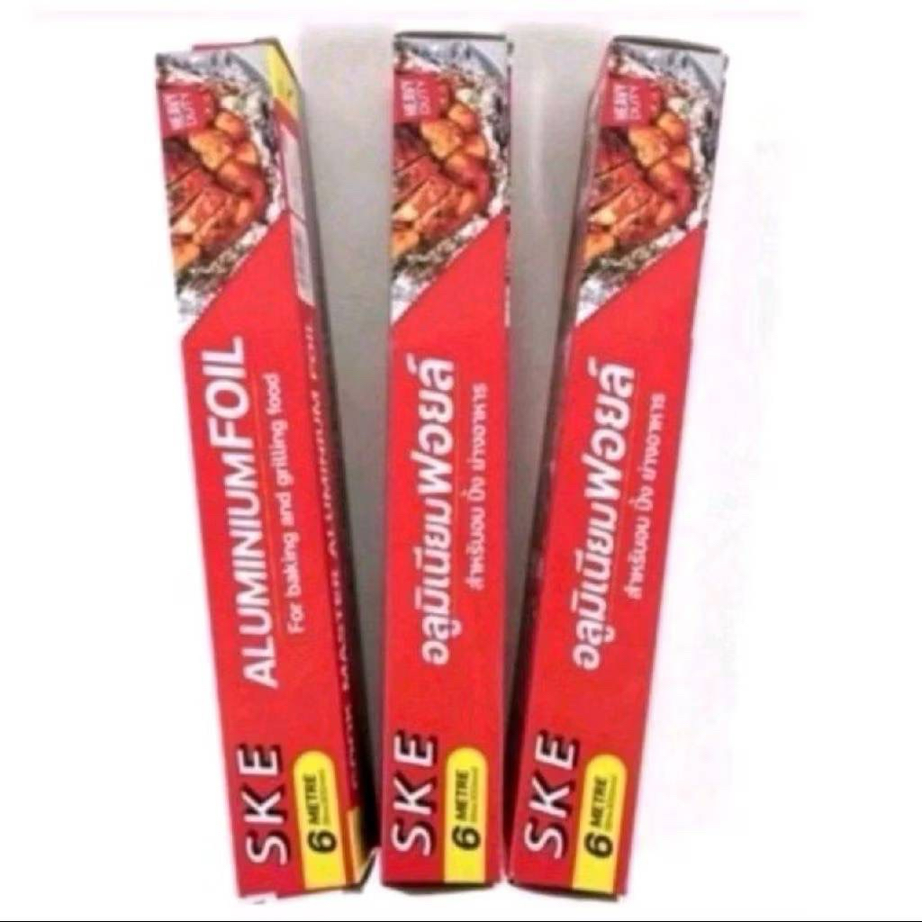 ฟอยล์ปิ้งย่างยาว 6เมตร 12กล่อง  ปิ้งย่างอบ✅ส่วนลดดูรูปที่2✅