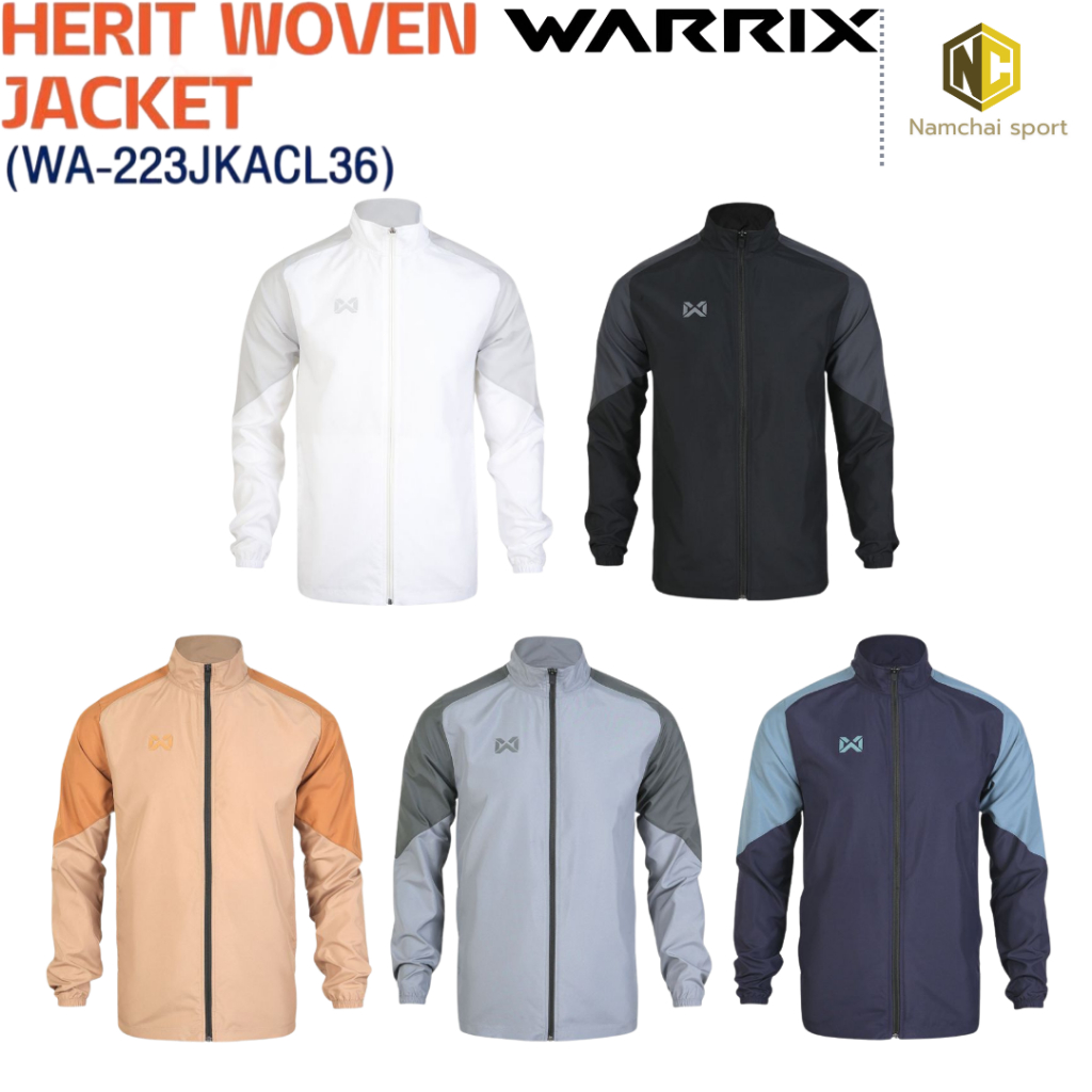 WA-223JKACL36 เสื้อแจ็คเก็ต Herit Woven Jacket เสื้อแจ็คเก็ตกันลม