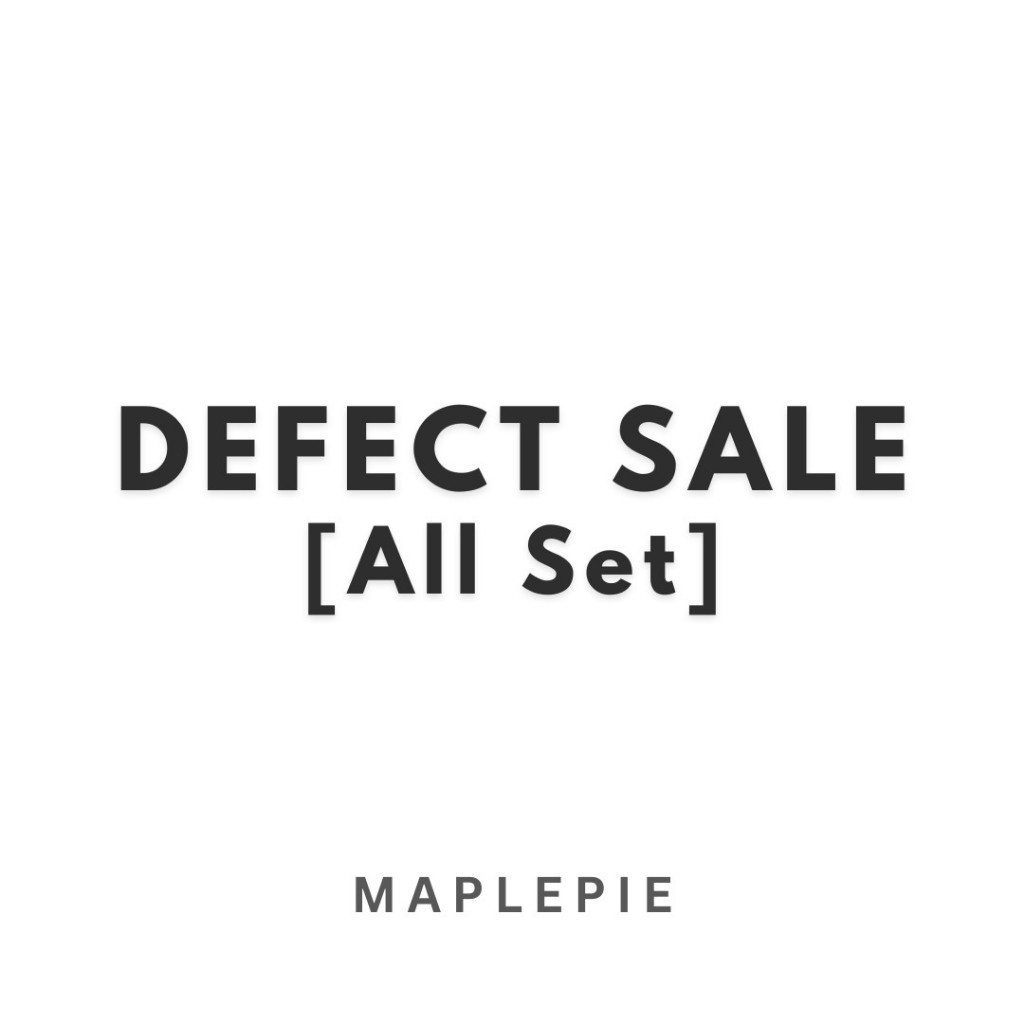 [All Set] Defect Sale - รวมชุดเซ็ต 2 ชิ้น ตำหนิเล็กน้อย *ไม่มีผลต่อการใช้งาน* ไม่รับคืนสินค้าและเปลี่ยนสินค้าภายหลัง