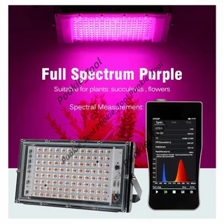 💥พร้อมส่ง💥ไฟปลูกต้นไม้ LED 100W Grow Light แสงสีม่วง เร่งเติบโต ใช้กับผัก-ไม้ดอก 50W/100W