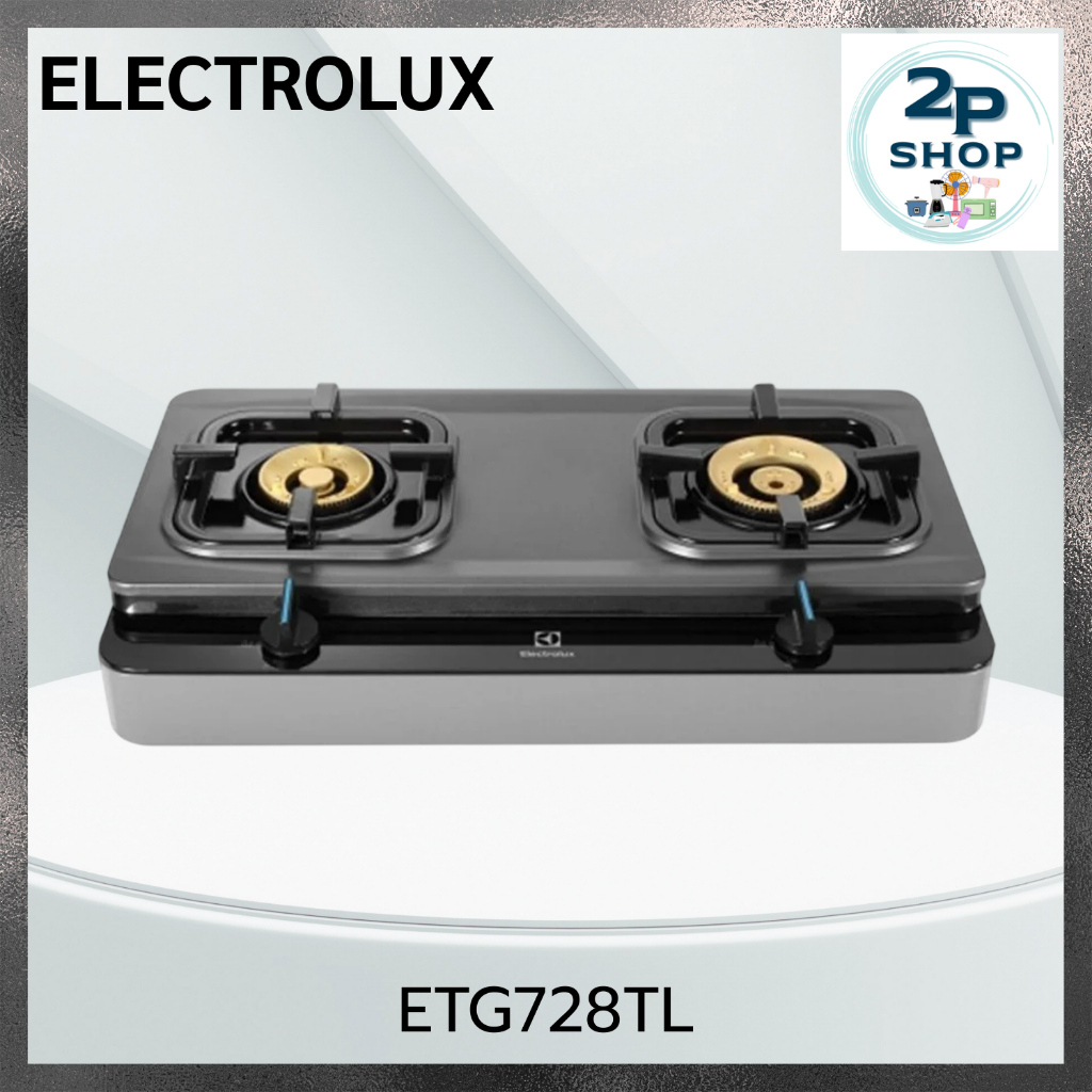 เตาแก๊สตั้งโต๊ะ 2 หัวแก๊ส ELECTROLUX รุ่น ETG728TL
