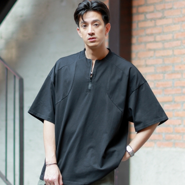 FifthYork Oversized T-shirt  ZIPCODE – Oversized Zip Tee