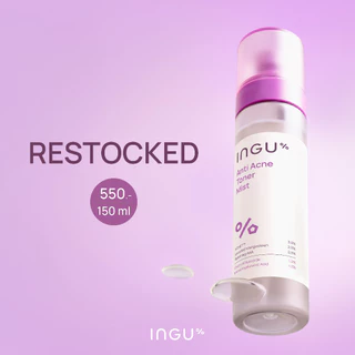INGU Anti Acne Toner Mist โทนเนอร์สำหรับผู้ที่มีแนวโน้มเป็นสิว