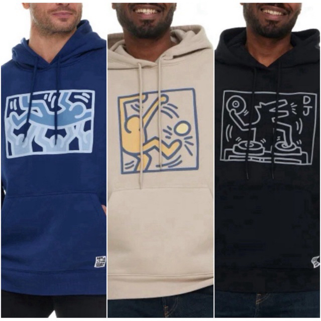 เสื้อ Keith Haring Men's Graphic Hoodie ✨💯