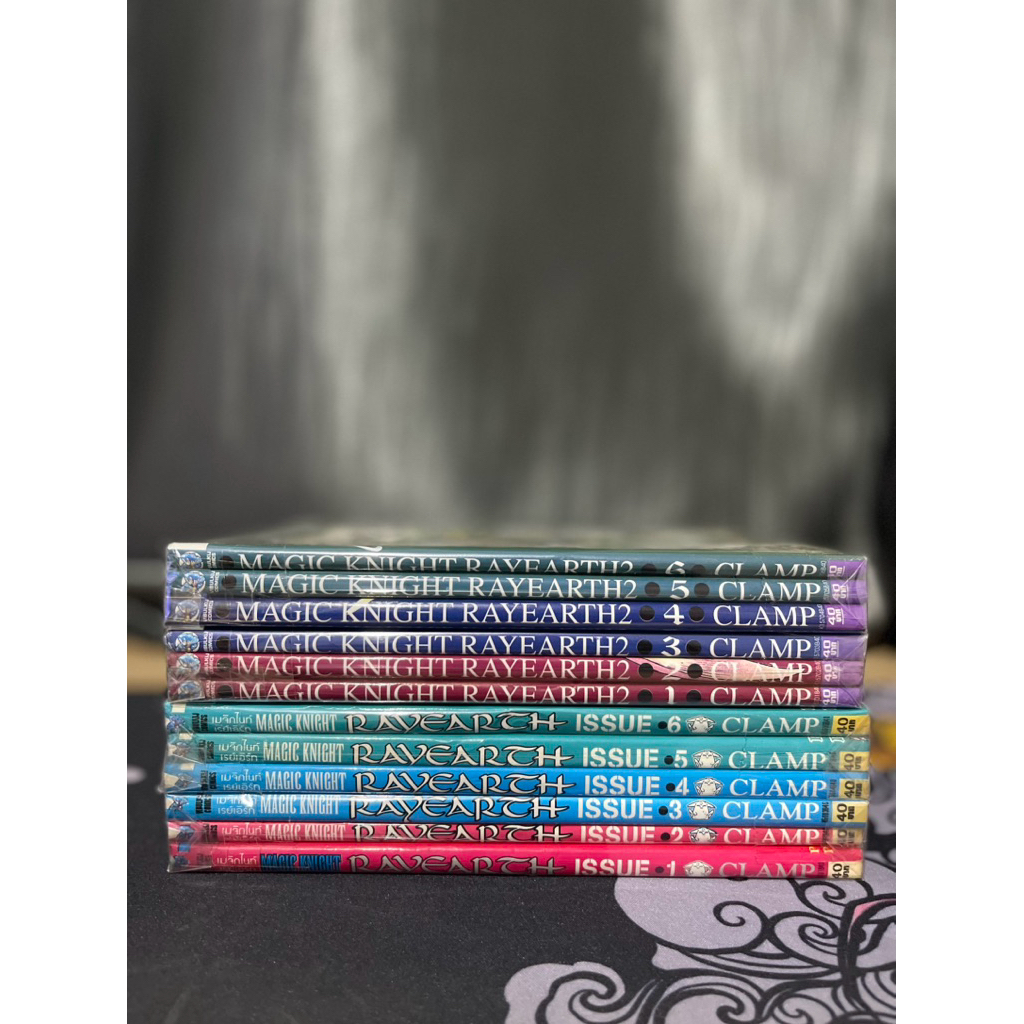 Magic Knight Rayearth 2 ภาค 12 เล่ม [ครบจบ] [หนังสือมือสอง] [เรย์เอิร์ธ] [Clamp]