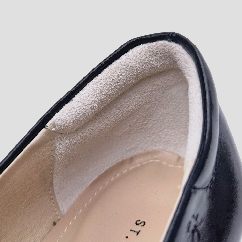 ST.JAMES รองเท้าหนังแท้/รองเท้าคัทชู หัวแหลม ส้น 6.5 CM รุ่น ROME สี BLACK | รองเท้า ผู้หญิง ราคา ถูกที่สุด ดีลบีเคเค แกลเลอรีภาพที่ 5