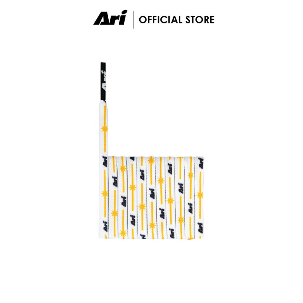 [ EXCLUSIVE ] ARI NEW YEAR SHOELACES - WHITE เชือกรองเท้า อาริ NEW YEAR สีขาว