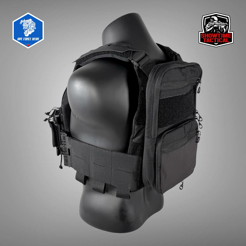 AFG  Backpack กระเป๋าติดเสื้อเกราะ ตัวยึดแบบตีนตุ๊กแก สำหรับ AFG FCSK 2.0