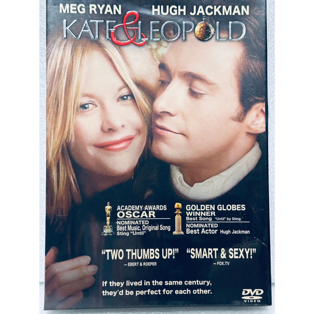 DVD ปกสวม : Kate & Leopold (2001) ข้ามเวลามาพบรัก " Meg Ryan, Hugh Jackman "