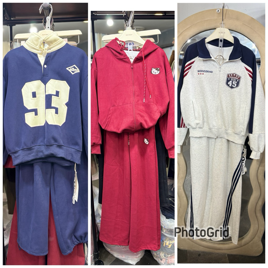 ชุดเซ็ตกางเกงขายาว bb001