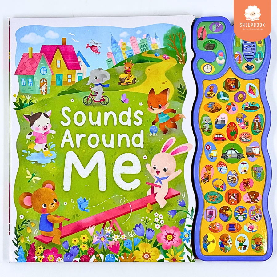 หนังสือ Sounds Around Me 50 เสียง เล่มใหญ่กระดาษแข็ง L3b3