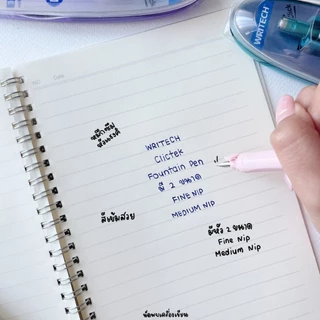 Writech Clictek Fountain Pen ปากกาหมึกซึม แบบกด ปากกาคอแร้ง