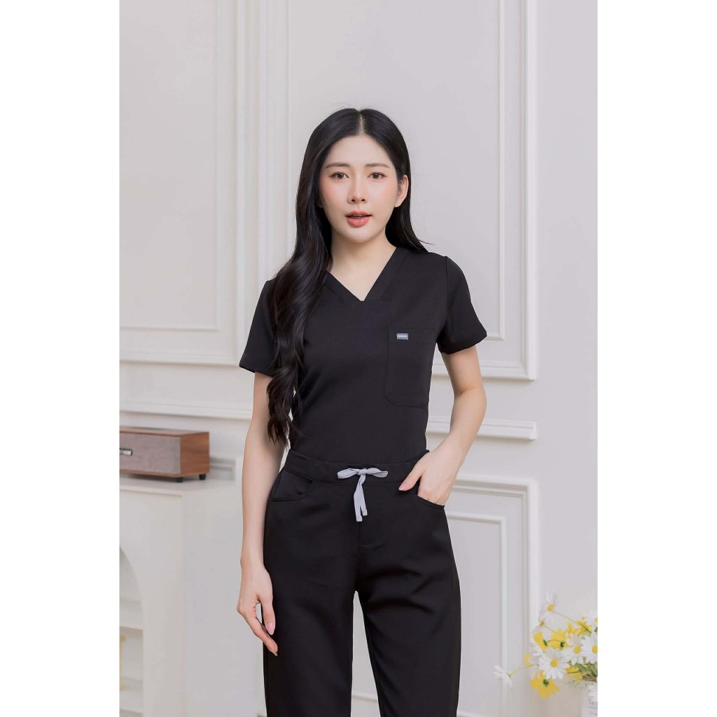 Soft & Slim ชุดสครับ ผ้านิ่ม ยับยาก ใส่สบาย สีไม่ตก ไม่ซีด คัทติ้งเนี๊ยบ