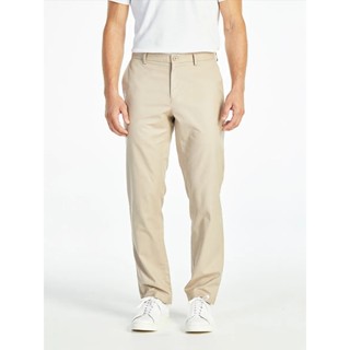 ELLE HOMME | กางเกงขายาวชิโน่ ทรงสลิมฟิต เนื้อผ้า Cotton 100…