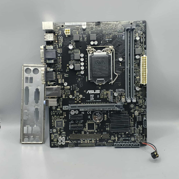 เมนบอร์ด ASUS D340MC-C DDR4 LGA 1151V2 (มีฝาหลัง) ฟรีSpeakerเมนบอร์ด