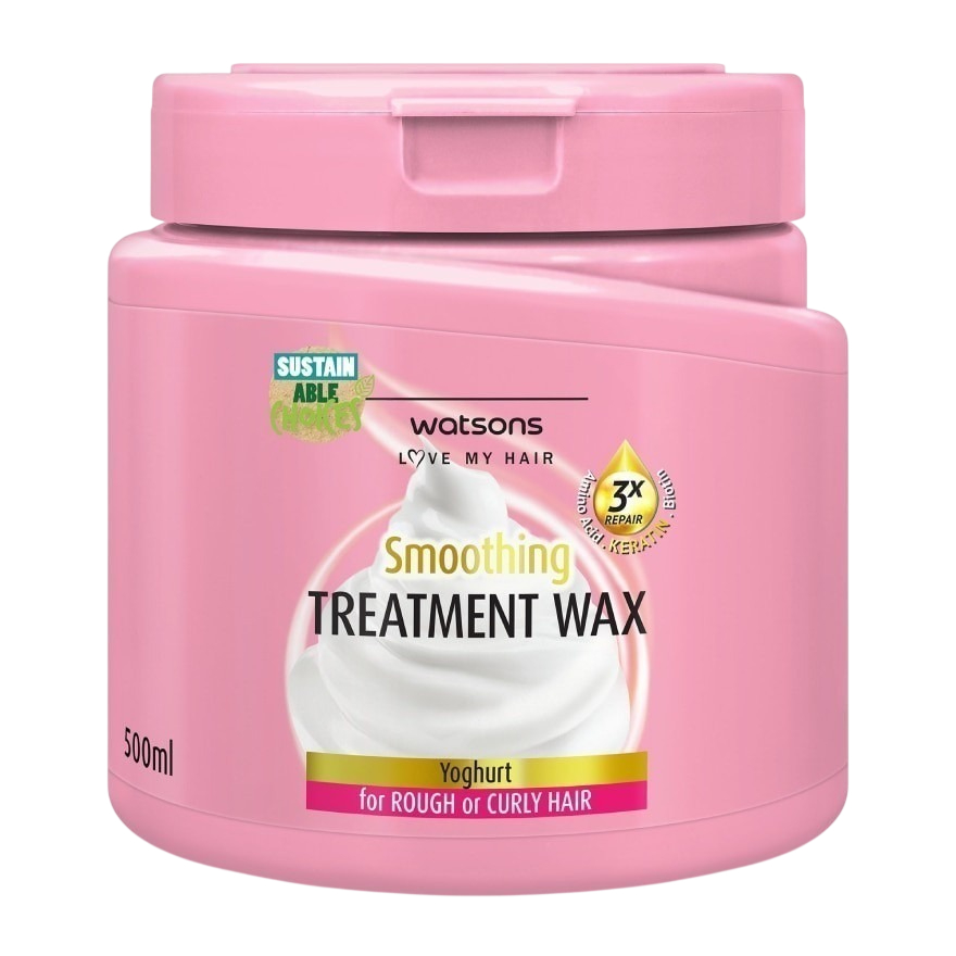 ลดเพิ่ม 30%   Watsons วัตสัน ทรีทเมนท์ แชมพู โยเกิร์ต ฟอร์ รัฟ ออร์ เคิร์ลลี่ แฮร์ 400 มล ถุงเติม 490 มล กระปุก 500 มล ราคา ถูกที่สุด ดีลบีเคเค แกลเลอรีภาพที่ 3