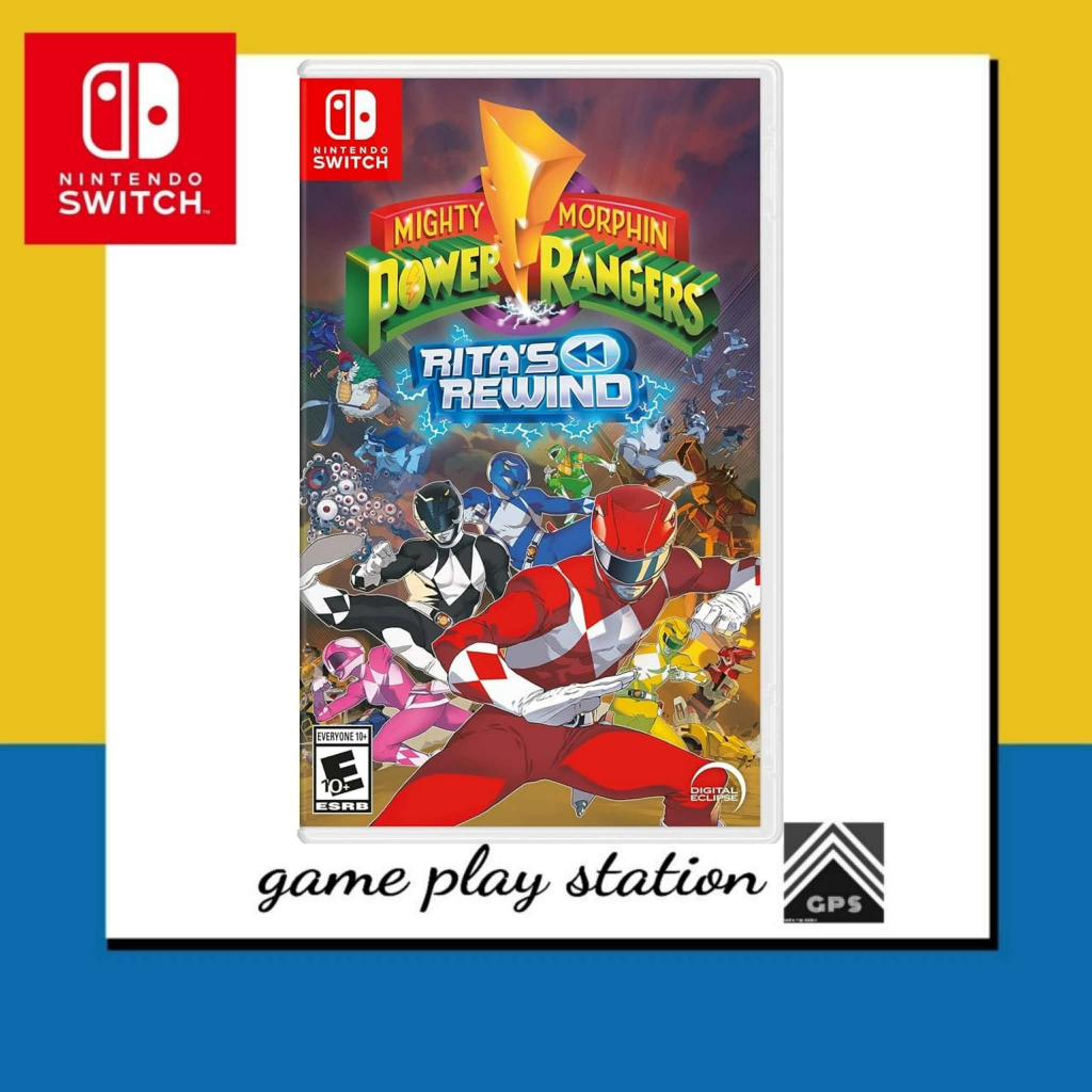 nintendo switch mighty morphin power rangers rita's rewind ( english )