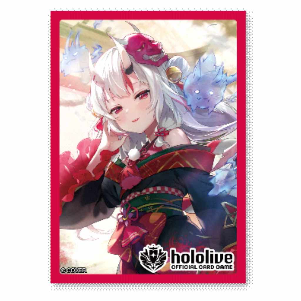 hololive OFFICIAL CARD GAME Official holoca Sleeve Nakiri Ayame (55 ซอง)
