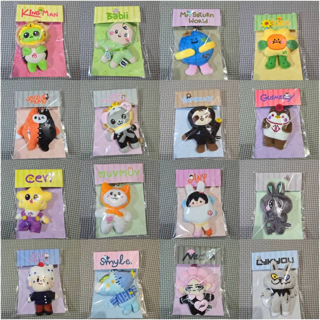 <พร้อมส่ง> GMMTV Tiny doll keychian พวงกุญแจตุ๊กตา ✨ขนาดเล็ก #Kingman #Babii #Jaidee #Samruay #Ceri 