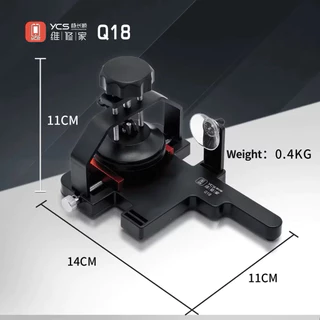 เปิดจอYcs Q18 มัลติฟังก์ชั่โทรศัพท์หน้าจอ LCD เครื่องแยกหน้าจอกําจัด Mobblie โทรศัพท์ฝาครอบด้านหลังกระจกกําจัดเครื่องมือ