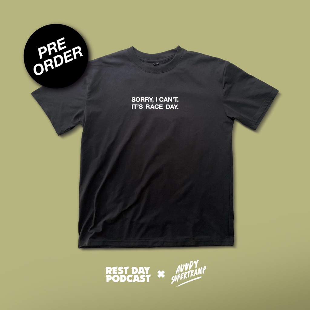 รอบพรีออเดอร์ Rest Day Podcast x Auudy Supertramp – เสื้อยืดลิมิเต็ดแคมเปญพิเศษ