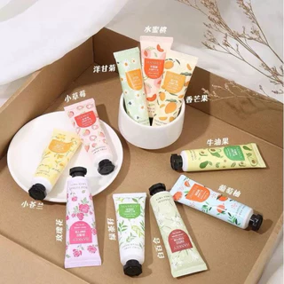🌸hand cream เซ็ตครีมทามือ Hankey 30g (10 หลอด 10 กลิ่น) | จัดส่งทันที 🚛
