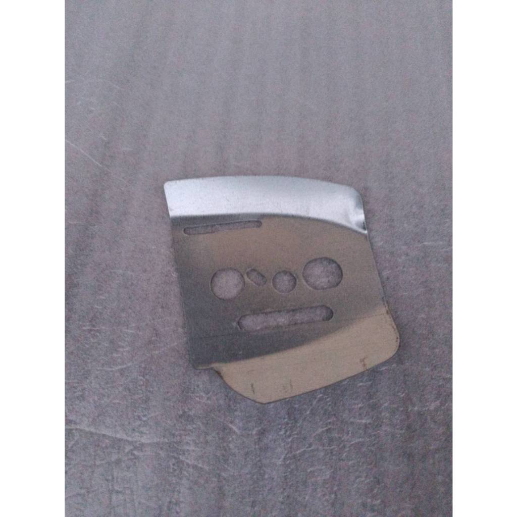 แผ่นรองบาร์ Ms381 Aแผ่นกันโซ่ เหล็กรองโซ่381เลื่อย อะไหล่ทดแทน Ms381เกรดA - รูปที่ 4