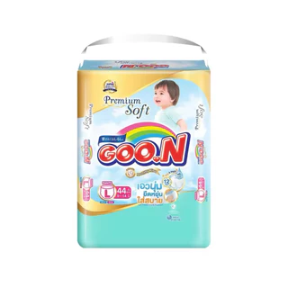 GOON กูนน์ ผ้าอ้อมสำหรับเด็ก แบบกางเกง กูนน์ พรีเมียม(เลือกไซส์) แพ็ค1ห่อ
