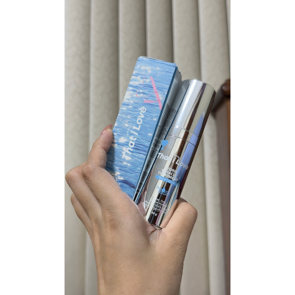 ใช้2ครั้ง 1 ขวด=1 คอร์ส #ทรีตเมนต์เปลี่ยนผิว 3 มิติ | Hydro Miracle Treatment สูตร Fresh Cream & Ric