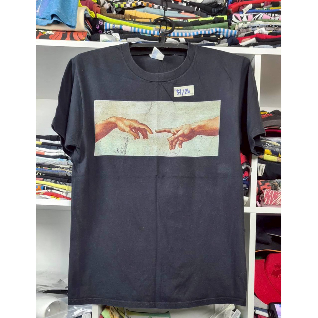 เสื้อ The Creation of Adam, Michelangelo (S) ป้าย PORT
