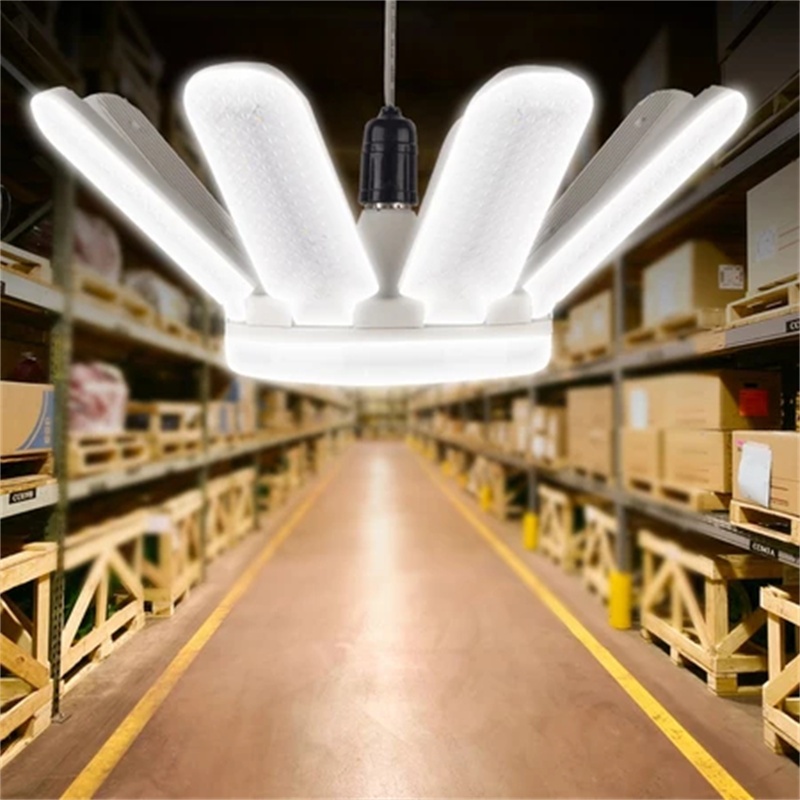 หลอดไฟเพชร พับเก็บได้ 480W/380W/280W สว่างมาก ประหยัดไฟ หลอดไฟพับ หลอดไฟใบพัด LED BULB มอก. แท้ ราคา ถูกที่สุด ดีลบีเคเค แกลเลอรีภาพที่ 9