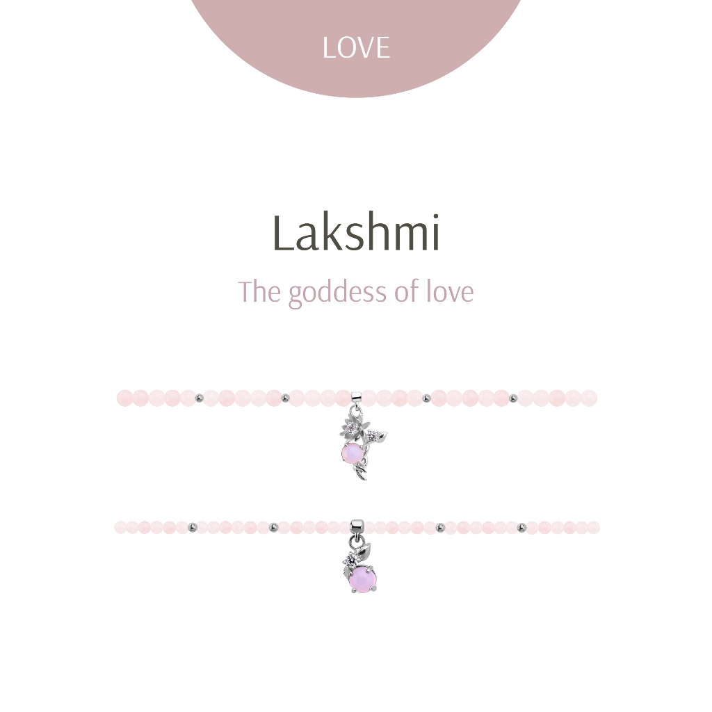 Ravipa | Lakshmi Lotus of Love and All Around Bracelet พระแม่ลักษมี - สร้อยข้อมือ