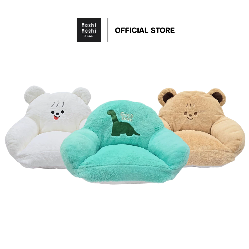 Moshi Moshi เบาะรองนั่ง เบาะรองหลัง หมอนรองหลัง หมอนอิงตุ๊กตา ลาย Stickwithme4ev รุ่น 8100046968-46970