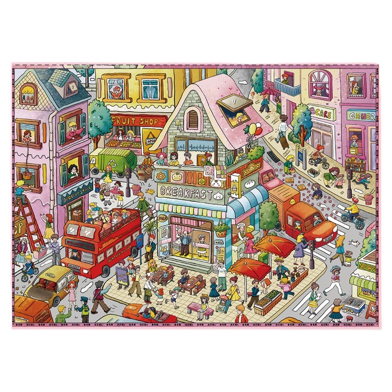 สติ๊กเกอร์ 3D Sticker Scene [ชุด Sweet Wandering] DIY ฉากสติ๊กเกอร์ภูมิทัศน์กันน้ำตกแต่ง Journaling Scrapbooking Planner - รูปที่ 2