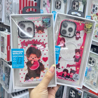 Case Monchhichiมีแม่เหล็กชาร์จ สำหรับรุ่นโอโฟน17 17pro 17promax 14promax 15/15promax 16promax