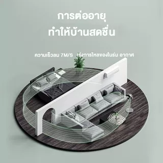 พัดลมทาวเวอร์ รีโมท พัดลมอัจฉริยะ กำหนดเวลา จ่ายอากาศ 3D การแปลงความถี่DC with remote control รีโมทคอนโทรล