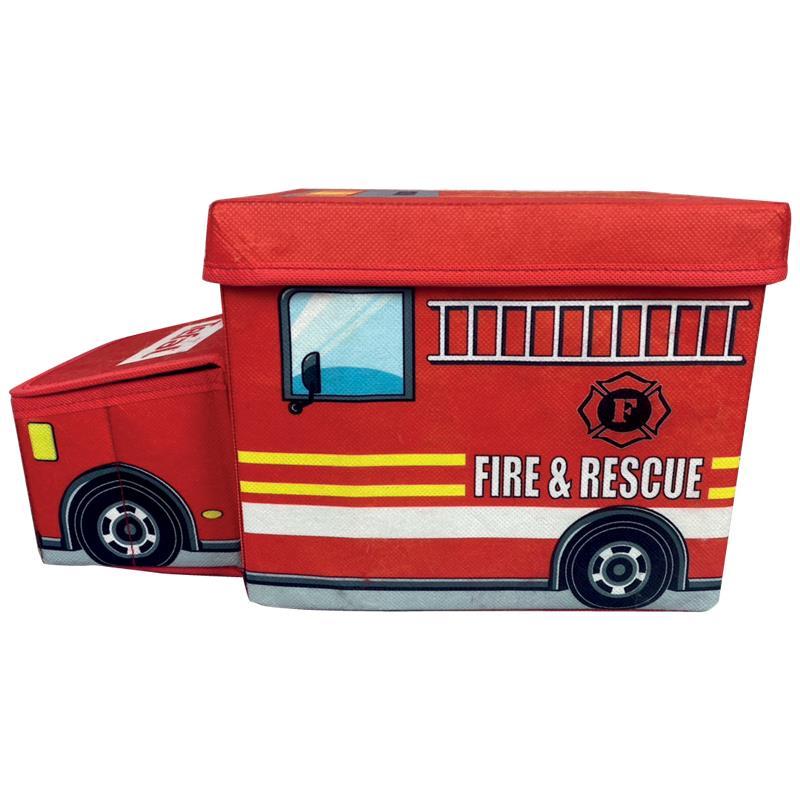 [Not for sale สินค้าสมนาคุณ ห้ามจำหน่าย] FIRETRUCKBOX กล่องรถดับเพลิง สีแดง
