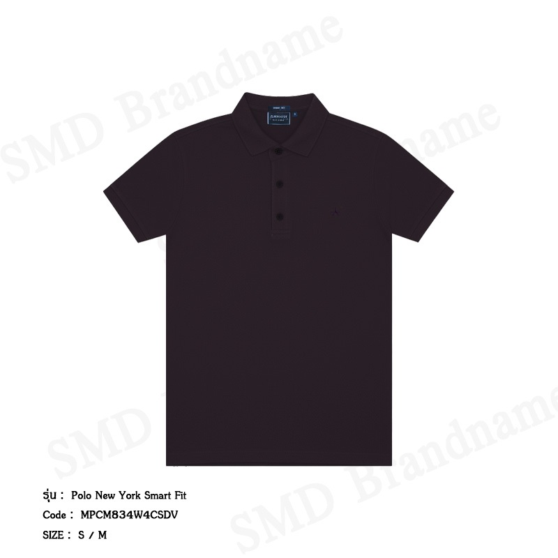 Arrow เสื้อโปโลแขนสั้นผู้ชาย รุ่น Polo New York Smart Fit Code: MPCM834W4CSDV