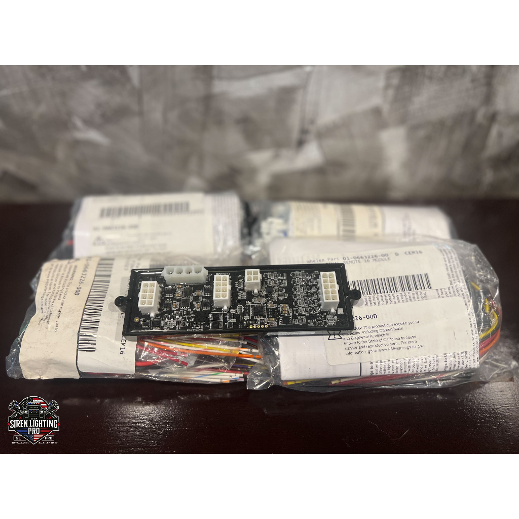 Whelen OUTPUT ขนาด 16 ช่อง