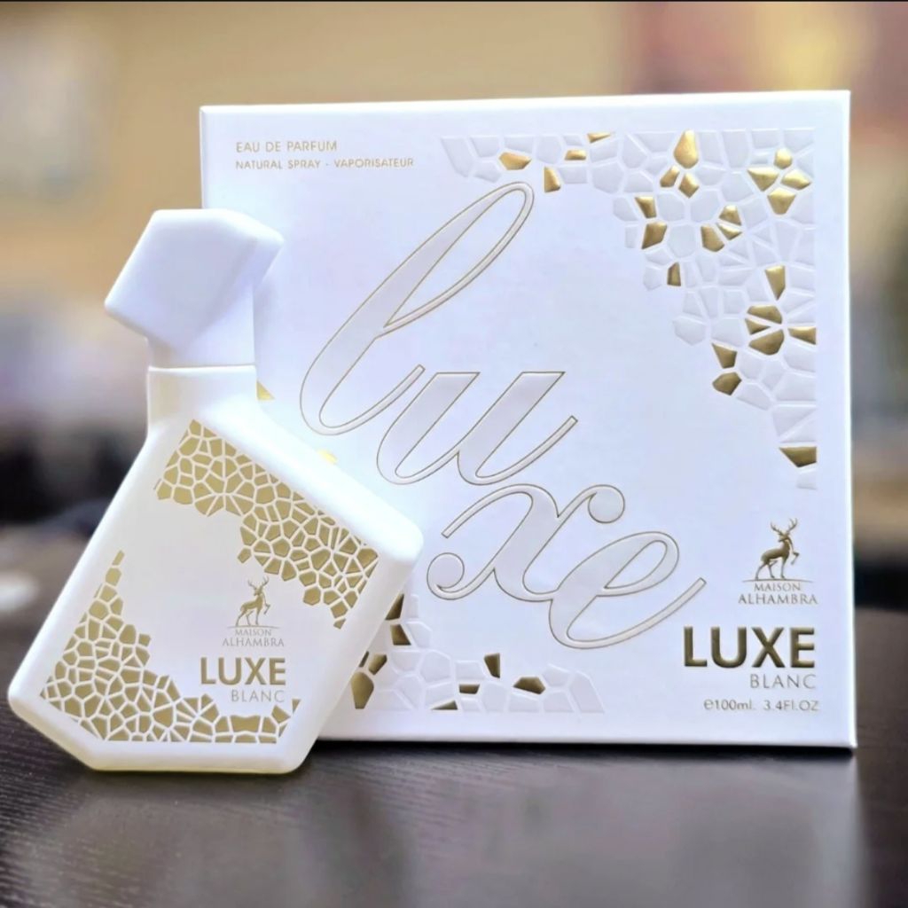 Luxe blanc Eau de perfum By Maison Alhambra 100 ml แท้💯