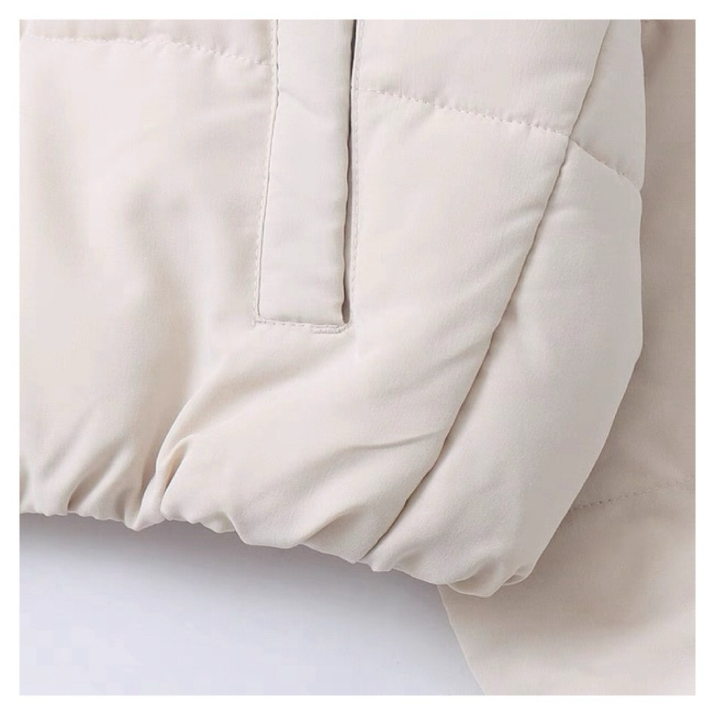 เสื้อกันหนาว บุนวมอุ่น แบรนด์ 👉🏻✨JET ✨ สีครีมเบจ (WY1351) - รูปที่ 6