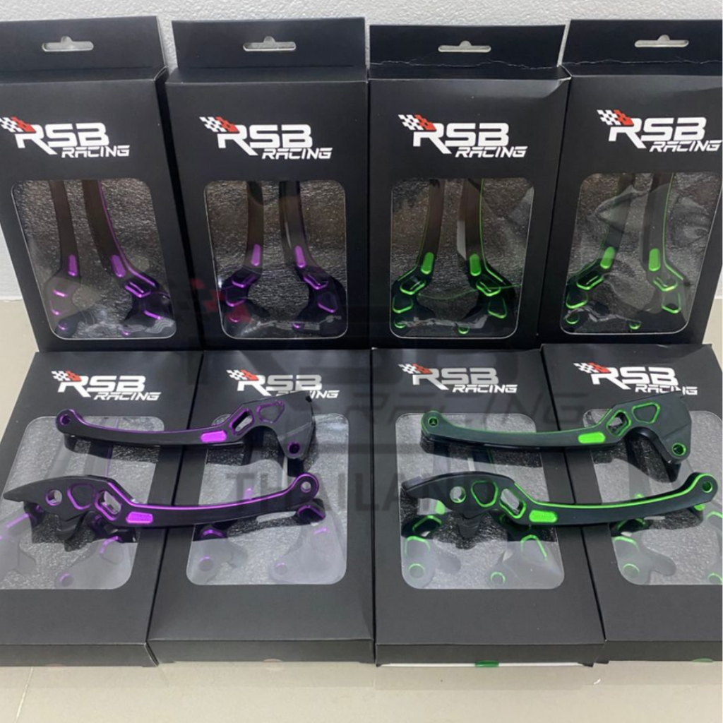 มือเบรกแต่งทูโทน CNC V1 สำหรับ Giorno 125 ABS | RSB Racing