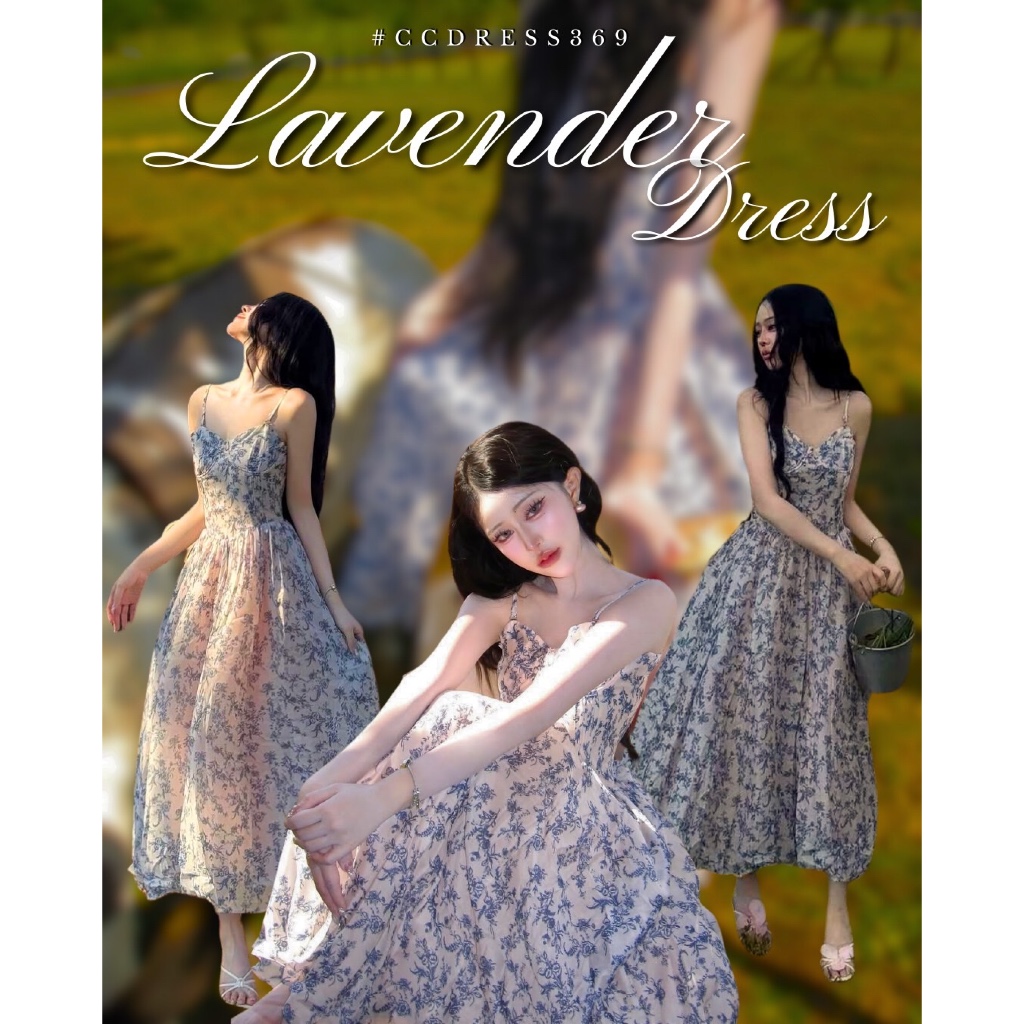 Chuuclothing Lavender dress [พร้อมส่ง] เก็บโค้ดหน้ากิจกรรม