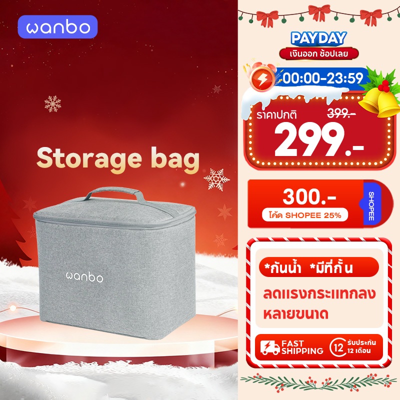 Wanbo Projector Storage Bag ถุงเก็บโปรเจคเตอร์ กระเป๋าเก็บของ T2 max T2R Max Dali1 Davinci กระเป๋าเก
