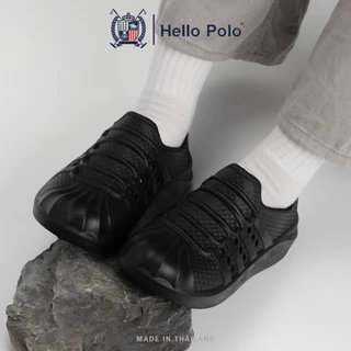 Hello Polo รองเท้าแบบสวม รองเท้าแตะผู้ชาย แฟชั่น กันลื่น ทนต่อการสึกหรอ อ่อนนุ่ม วัสดุEVA UNISEX ลางแจ้ง พร้อมลุย HP8064